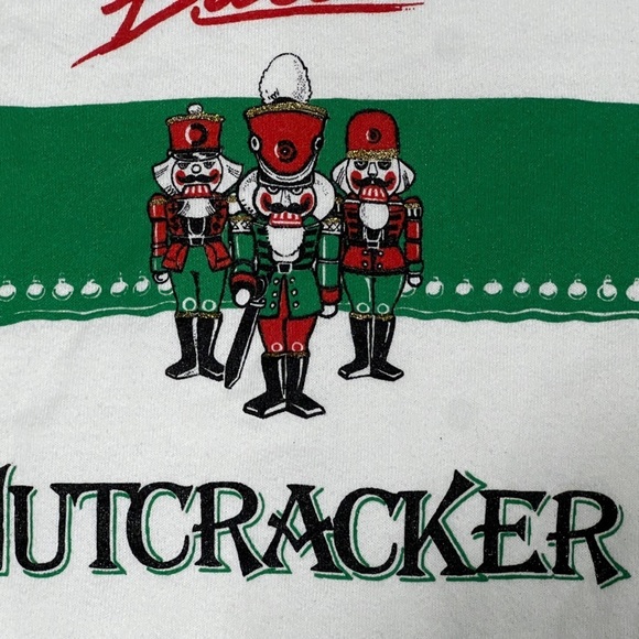Vintage 80s Northwest Florida Nutcracker Ballet 1980s Crewneck Sweatshirt - Picture 4 of 6